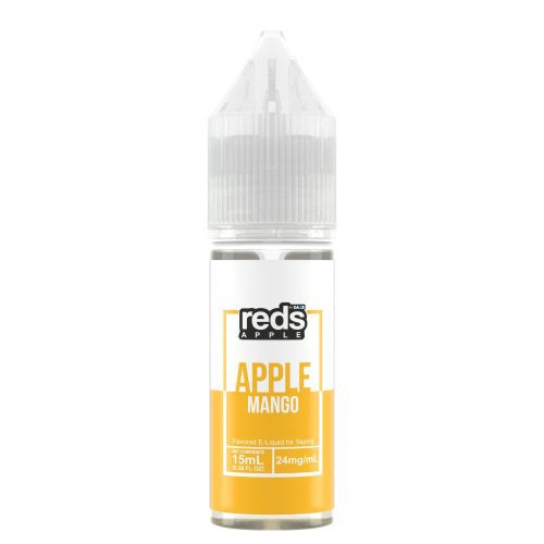 7Daze Reds Salt Series E-Liquid 15mL (Salt Nic) mango bottle