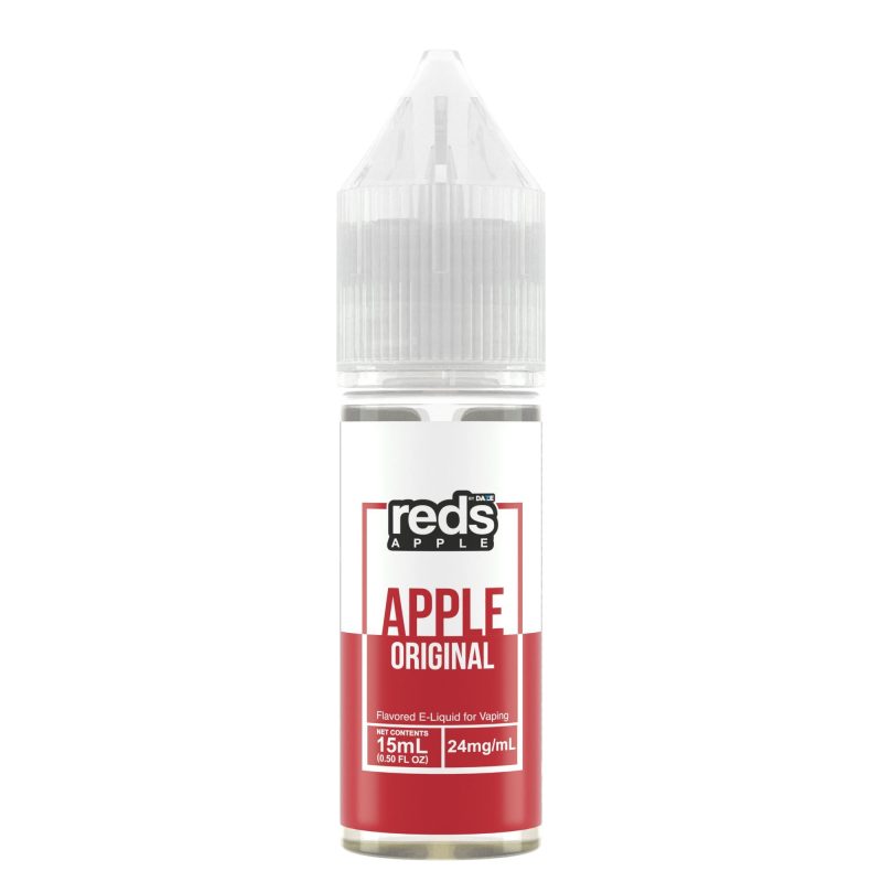 7Daze Reds Salt Series E-Liquid 15mL (Salt Nic) original bottle