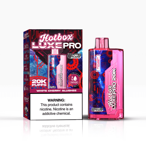 Puff Labs Hotbox Luxe Pro Disposable White Cherry Slushee