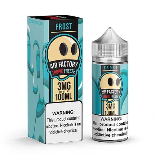 AIR FACTORY FROST | Tropical Freeze 100ML eLiquid with packaging