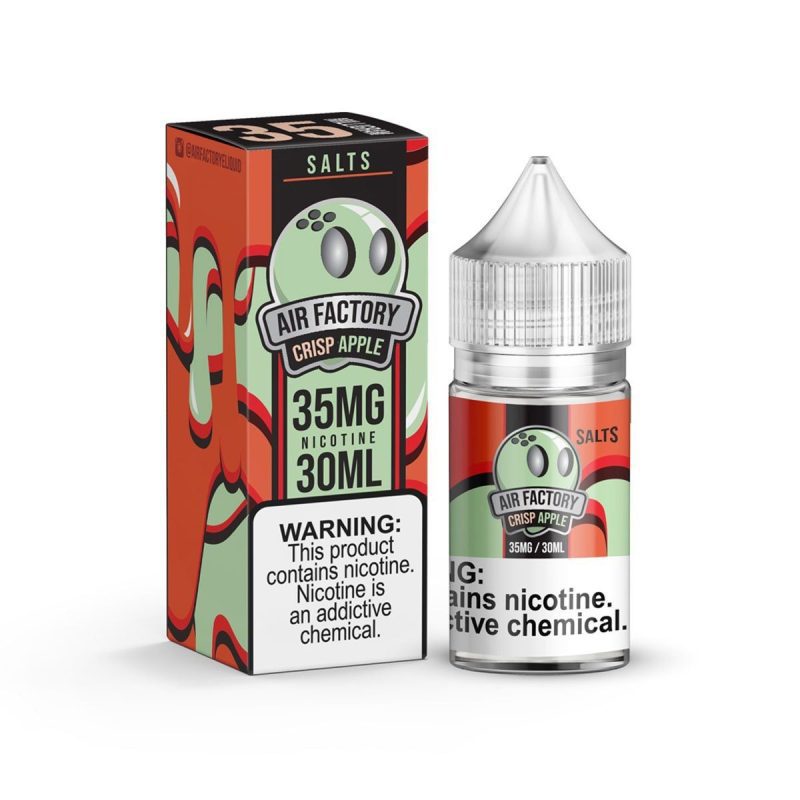 air factory salts crisp apple 30ml eliquid 663727