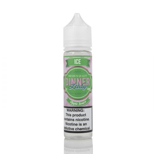 Apple Sours Ice By Dinner Lady Tuck Shop E-Liquid bottle