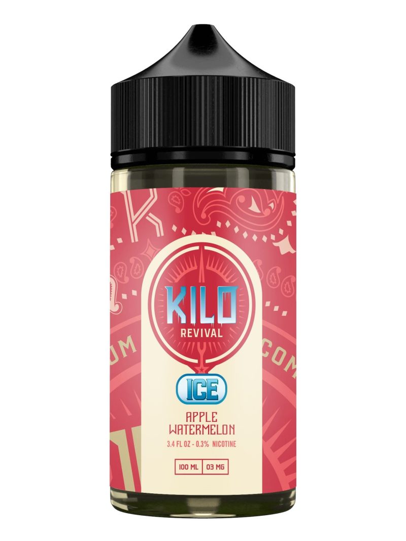 apple watermelon ice by kilo revival tobacco free nicotine series 100ml 433661