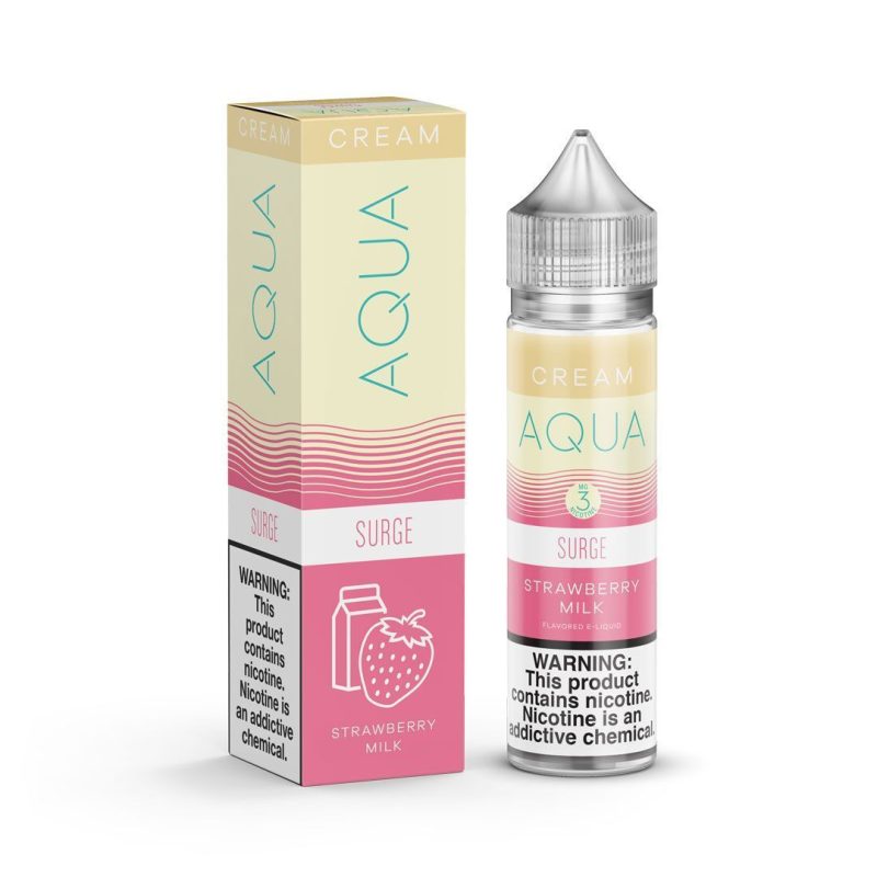 aqua cream surge 60ml eliquid 913509