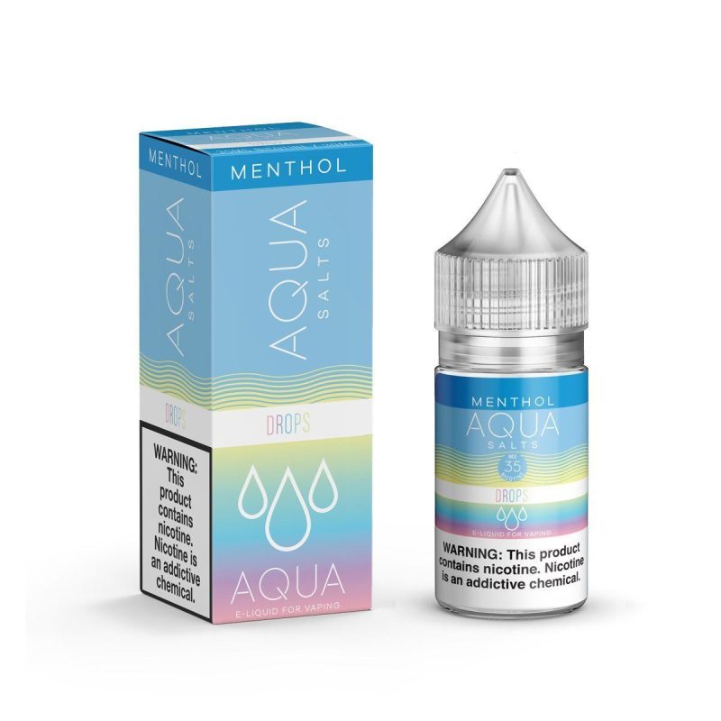 aqua salts menthol rainbow drops ice 30ml eliquid 770718