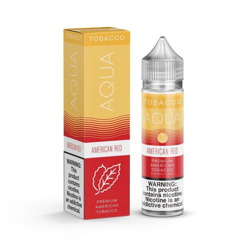 aqua tobacco american red 60ml eliquid 982102