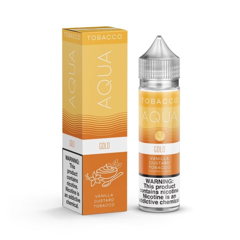 aqua tobacco gold 60ml eliquid 151377