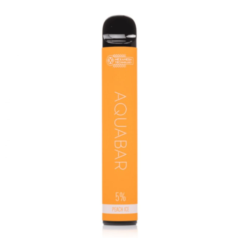 AquaBar Disposable | 2800 Puffs | 7mL Peach Ice