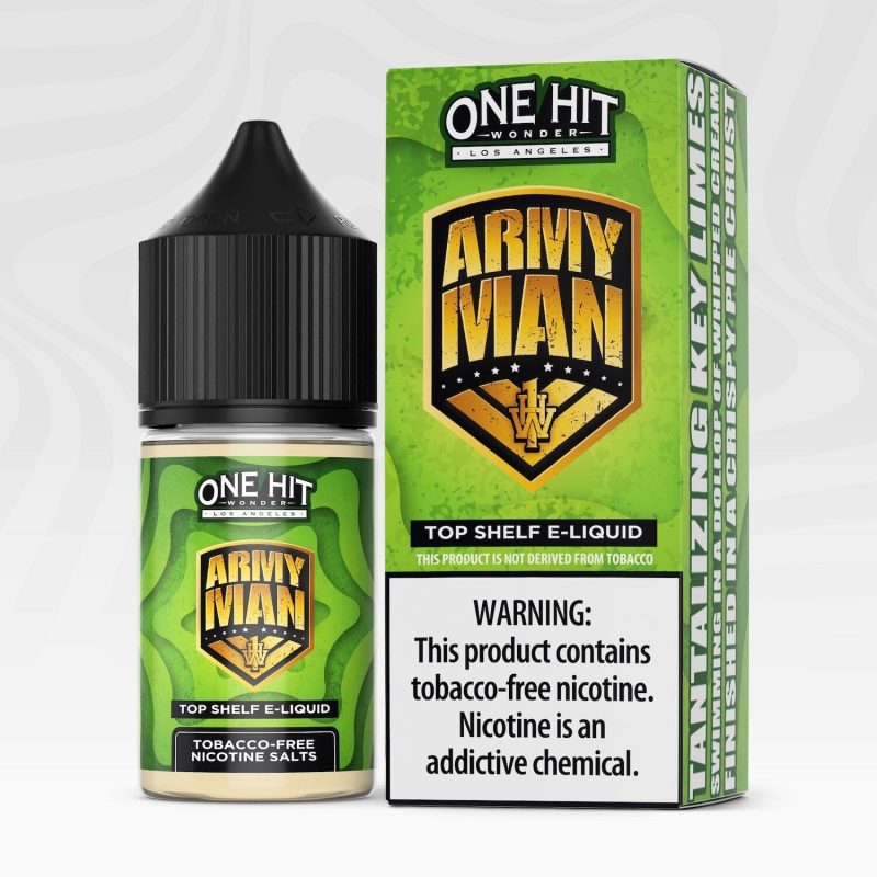 army man by one hit wonder tf nic 30ml salt series 252881