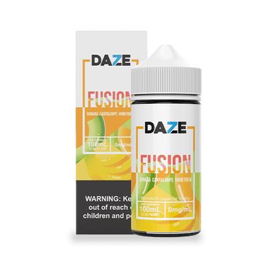 Banana Cantaloupe Honeydew by 7 Daze E-Liquid 100mL with Packaging