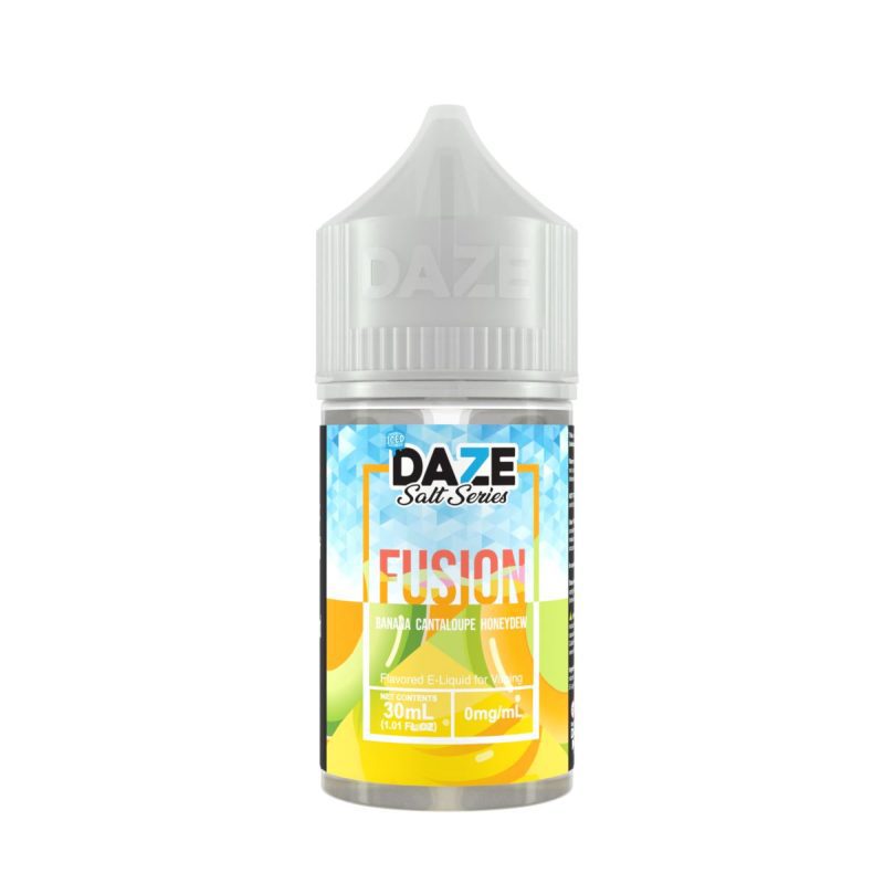 banana cantaloupe honeydew iced by 7daze fusion salt 30ml 690164