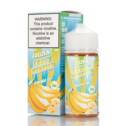 banana ice by frozen fruit monster e liquid flawless vape shop 115621