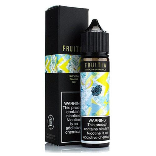 Banana Ice by Fruitia E-Liquid 60ml with packaging