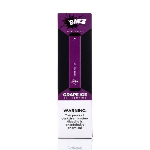 BARZ (BUZZ) Disposable Pod Device - 300 Puffs grape ice packaging