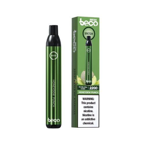 Beco Mesh Disposable | 2200 Puffs | 5.5mL honeydew punch with packaging