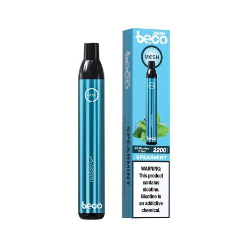 Beco Mesh Disposable | 2200 Puffs | 5.5mL spearmint with packaging