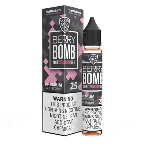 Berry Bomb by VGOD SaltNic 30ml with packaging