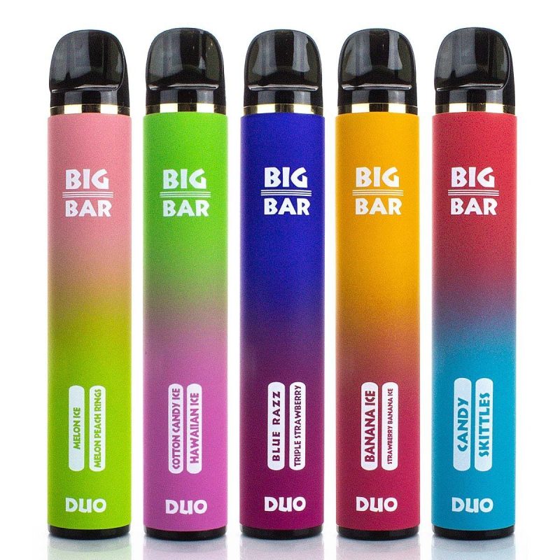 big bar duo 5 disposable individual 2200 puffs 342840