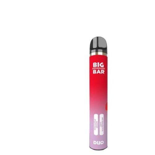 Big Bar DUO 5% Disposable (Individual) - 2200 Puffs pineapple grape juicy watermelon