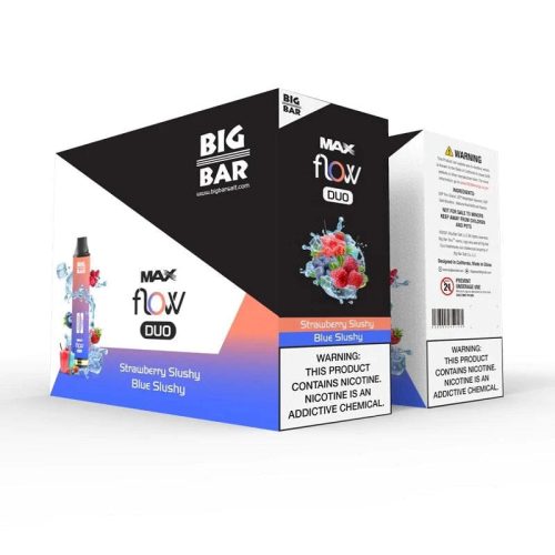 big bar max flow duo disposable 4000 puffs 12ml 301956