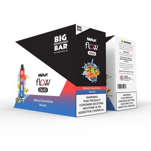 big bar max flow duo disposable 4000 puffs 12ml 513082