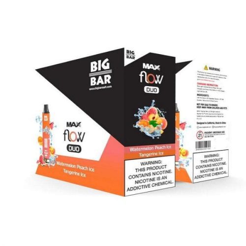 big bar max flow duo disposable 4000 puffs 12ml 554087