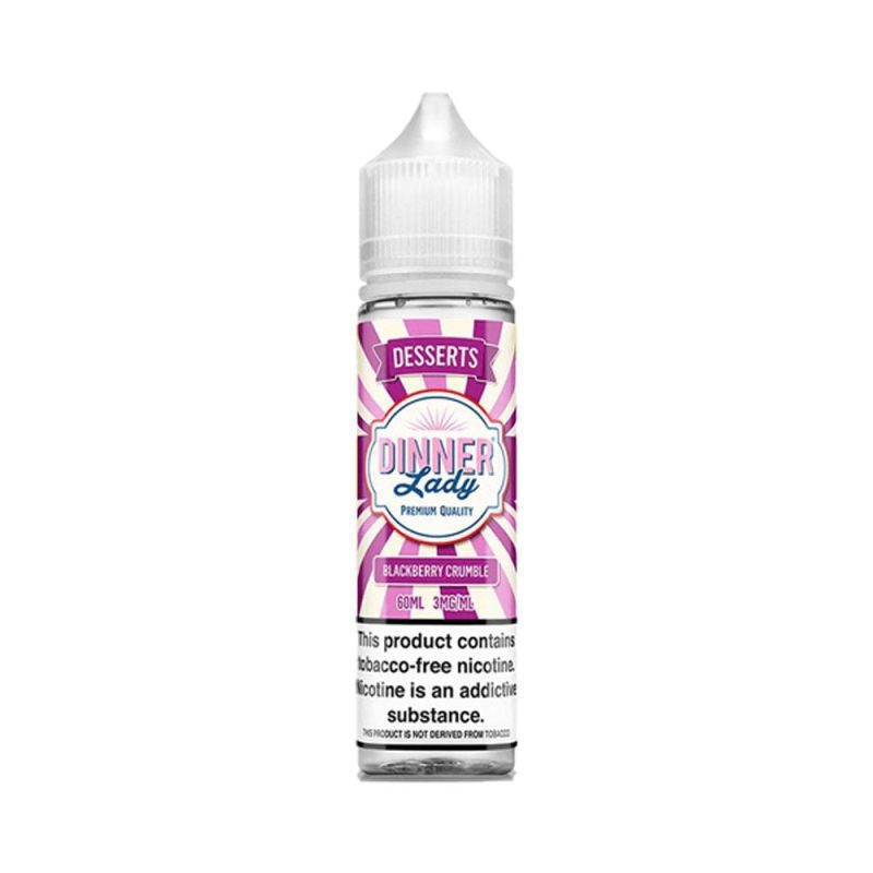 blackberry crumble by dinner lady tobacco free nicotine 60ml 444507