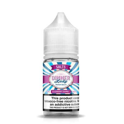 Blackberry Crumble by Dinner Lady Tobacco-Free Nicotine Salt 30ml bottle