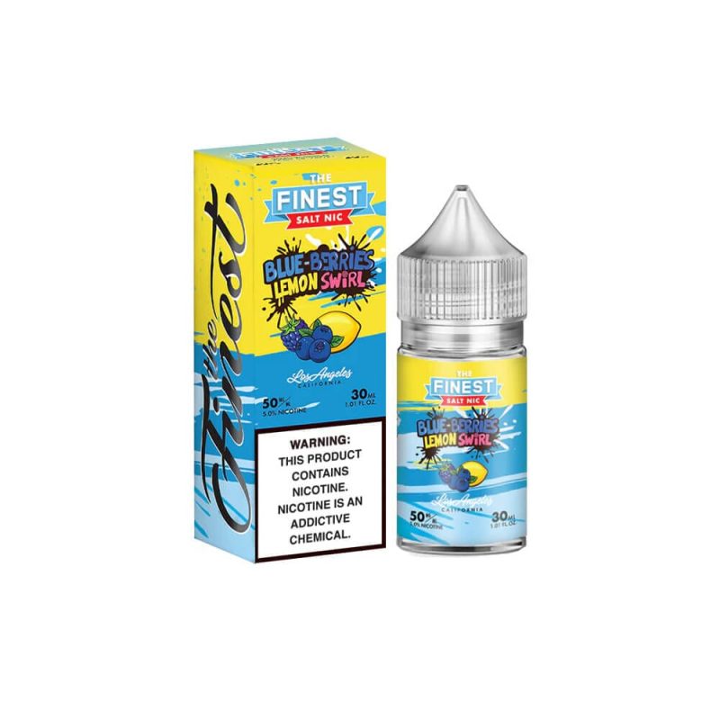 blue berries lemon swirl by finest saltnic series 30ml 149015