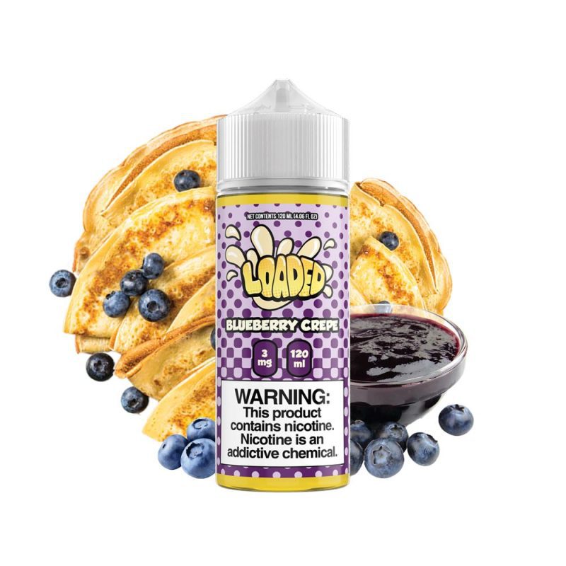 blue crepe by loaded series 120ml 505857