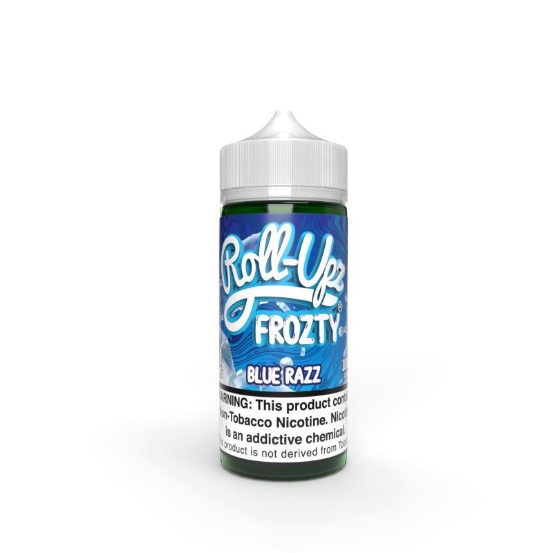 blue raspberry ice tf nic by juice roll upz series 100ml 391014