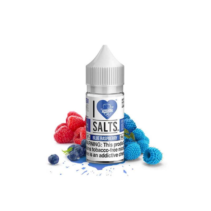 blue raspberry salt by mad hatter ejuice 30ml 419469