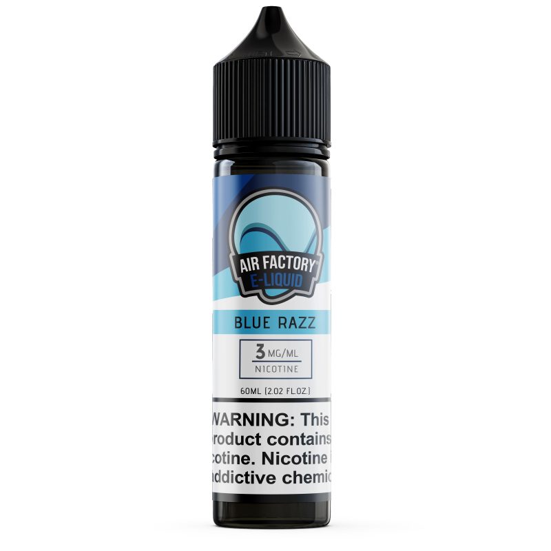 blue razz by air factory ejuice 60ml 146584