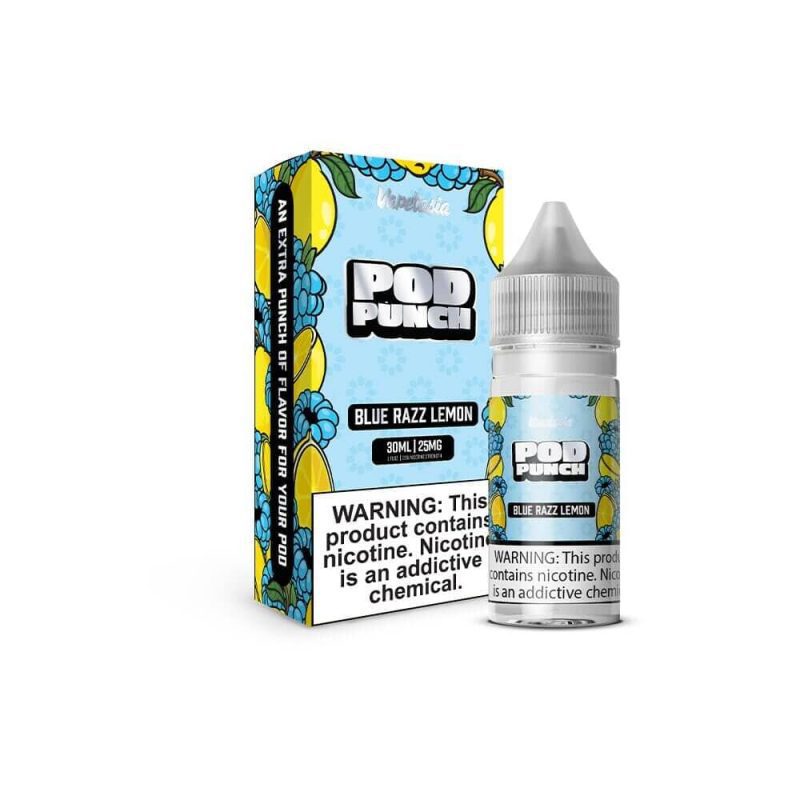 Blue Razz Lemon | Vapetasia Salt | 30mL Blue Razz Lemon with Packaging