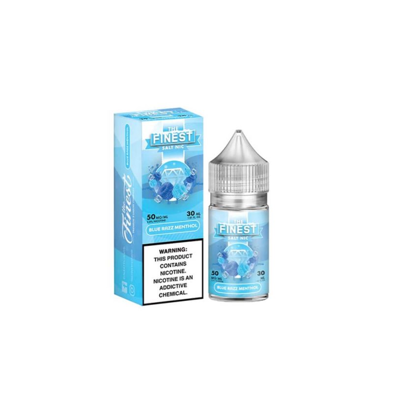 blue razz menthol by finest saltnic 30ml 278887