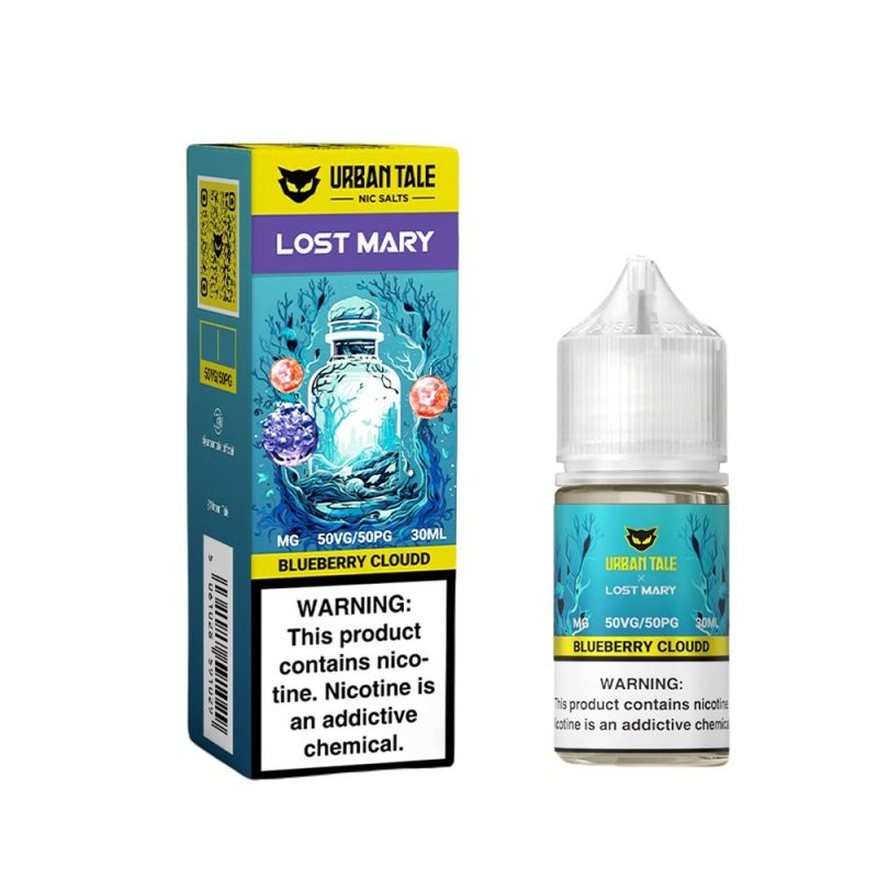 Blueberry Cloudd | Urban Tale Lost Mary Salts | 30mL | Bottle with Packaging