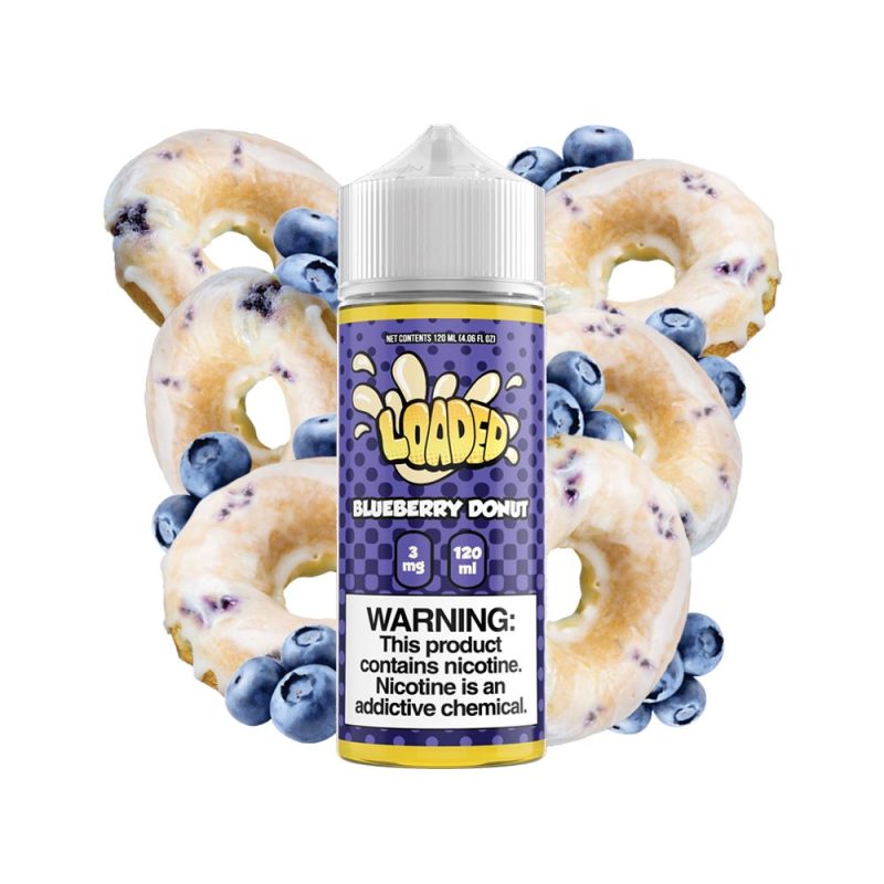 blueberry donut by loaded series 120ml 977301