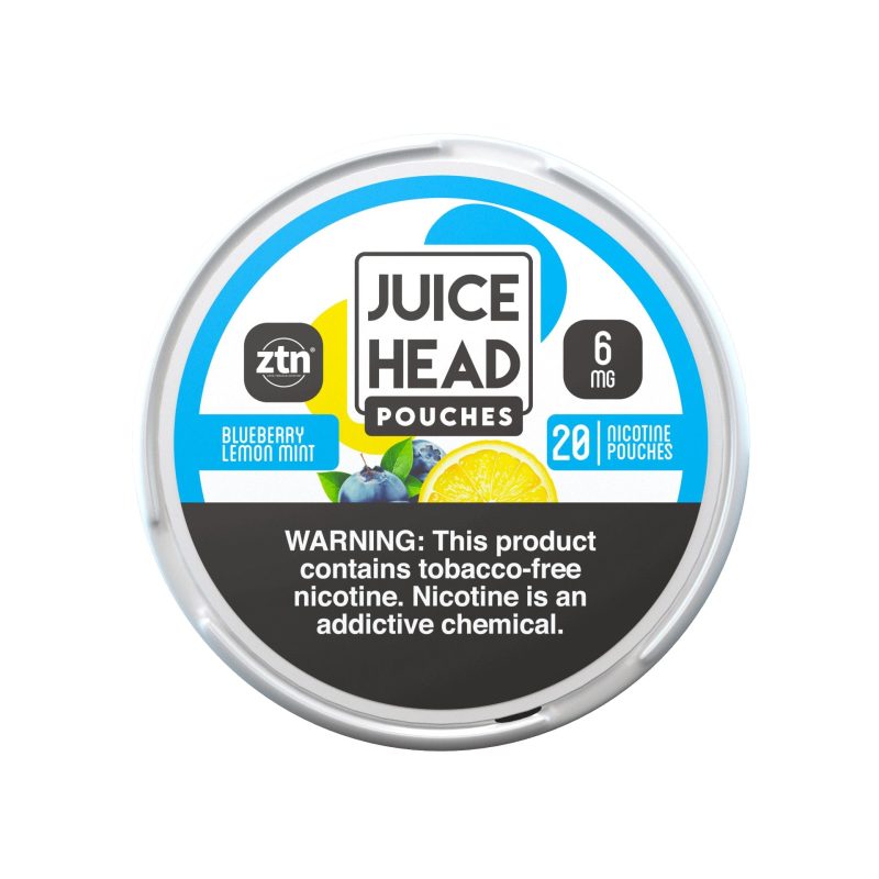 Blueberry Lemon Mint by Juice Head ZTN Pouches | 5-Cans