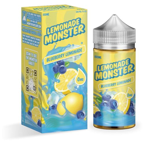 Blueberry Lemonade by Lemonade Monster E-Liquid with packaging