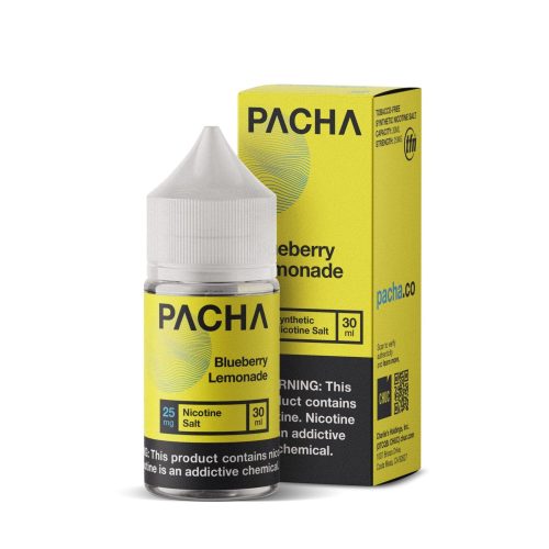 Blueberry Lemonade by Pachamama Salt TFN Series E-Liquid 30mL (Salt Nic) with Packaging