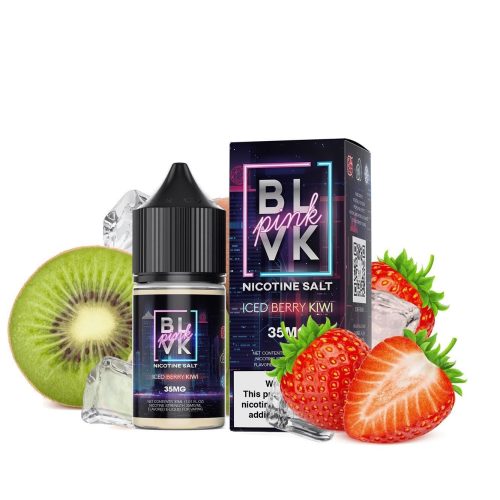 blvk unicorn pink salt iced berry kiwi 30ml eliquid 752654