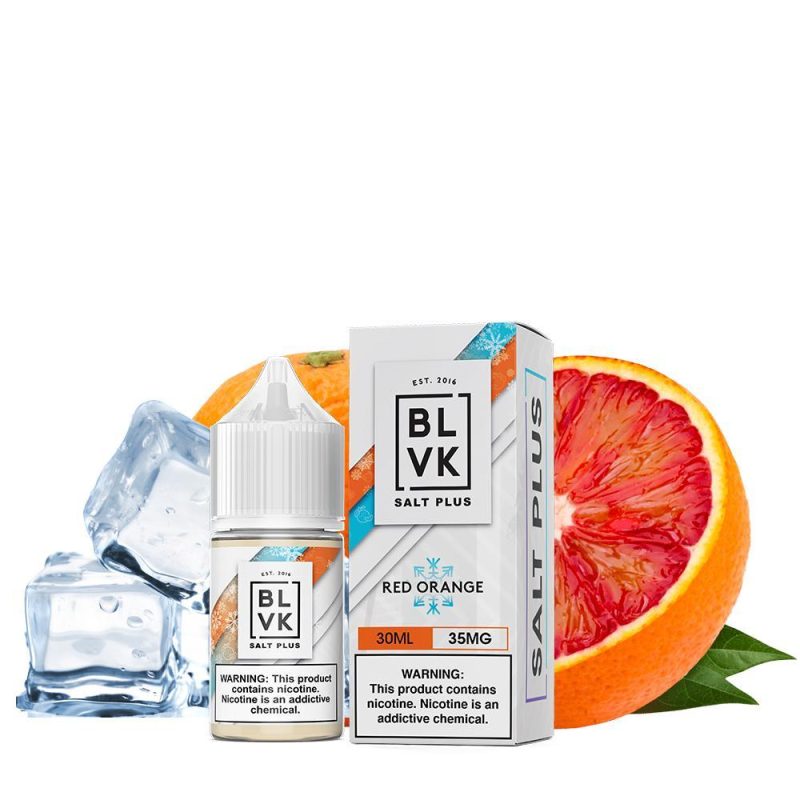 blvk unicorn salt plus red orange ice 30ml eliquid 650246