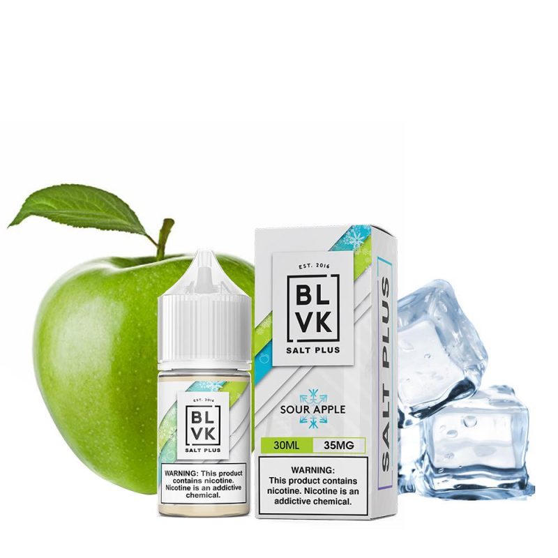 blvk unicorn salt plus sour apple ice 30ml eliquid 908916