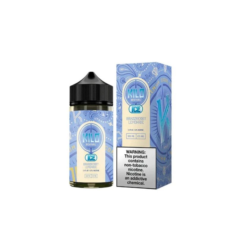 brazzberry lemonade ice by kilo revival tobacco free nicotine series 100ml 146996