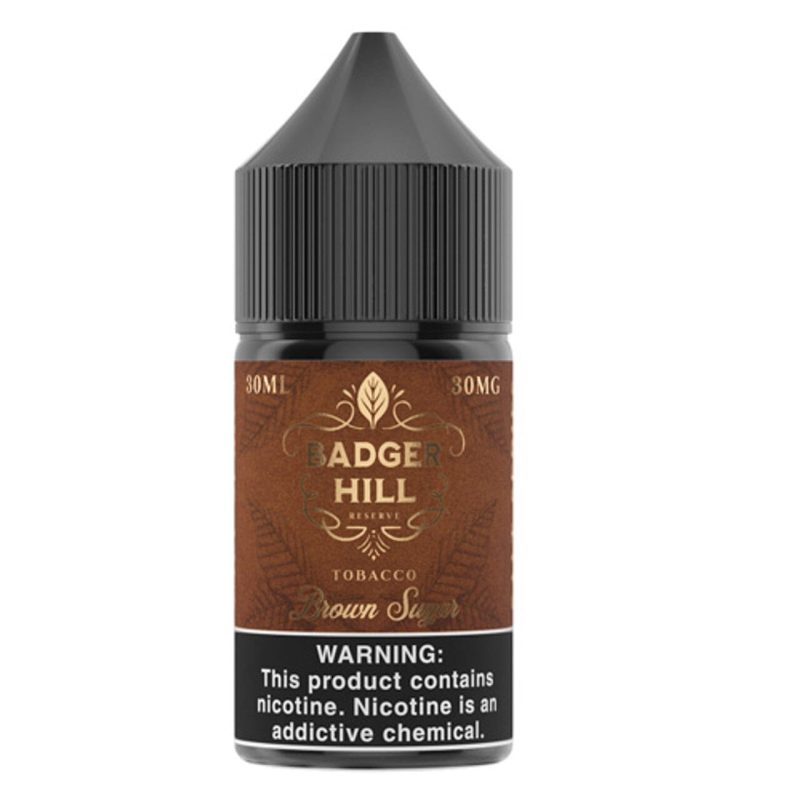 brown sugar by badger hill reserve salts 30ml 553625