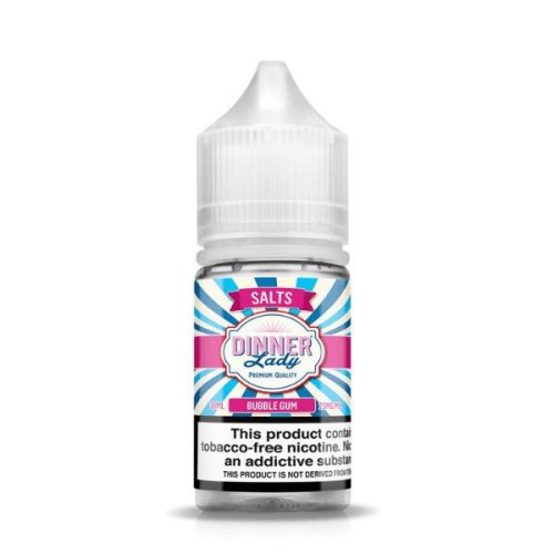 Bubblegum by Dinner Lady Tobacco-Free Nicotine Salt 30ml bottle