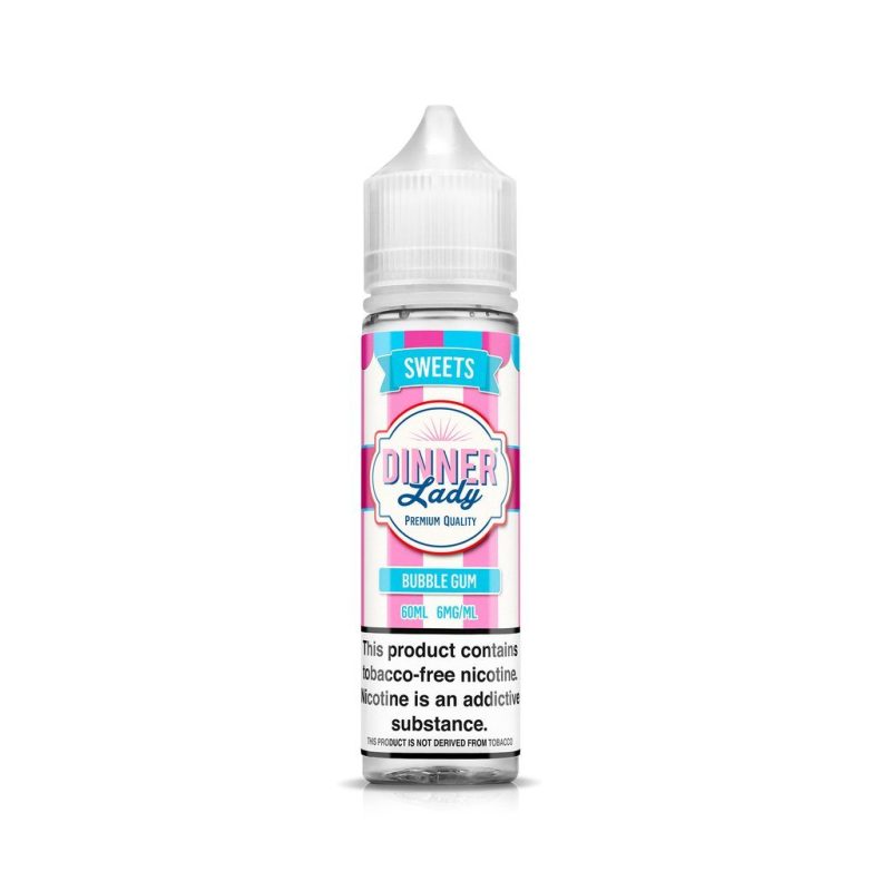 Bubblegum By Dinner Lady Tobacco-Free Nicotine 60ml bottle