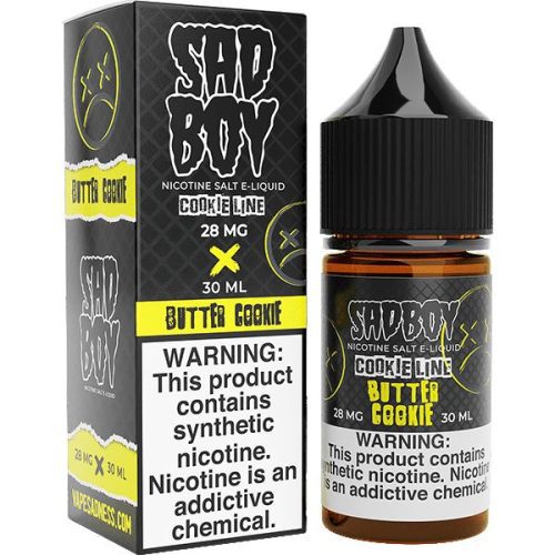 Butter Cookie Salt by Sadboy Salts 30ml with packaging