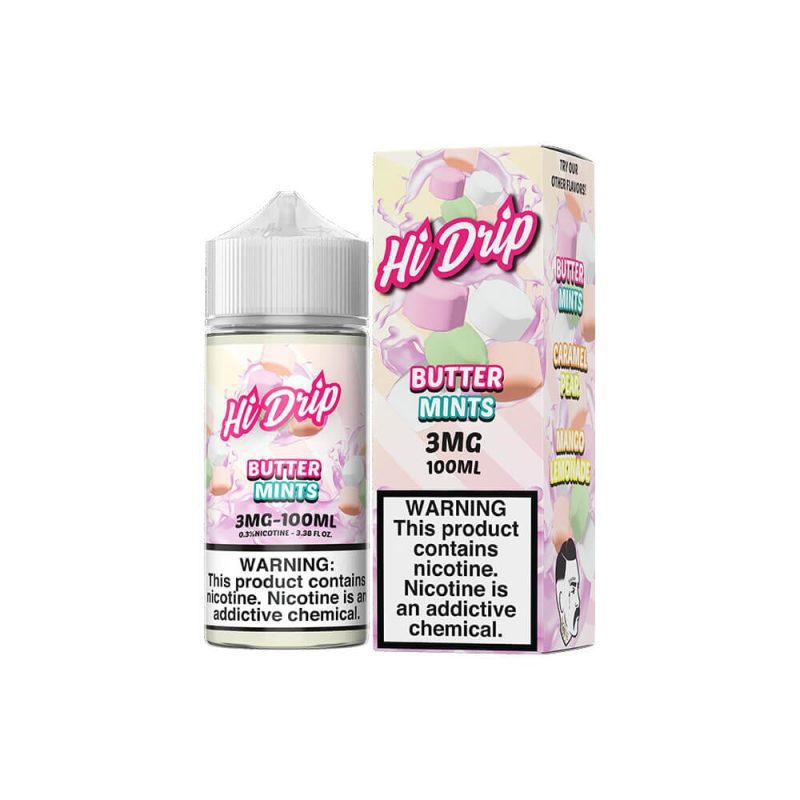 Butter Mints | Hi-Drip Series E-Liquid | 100mL Butter Mints with Packaging