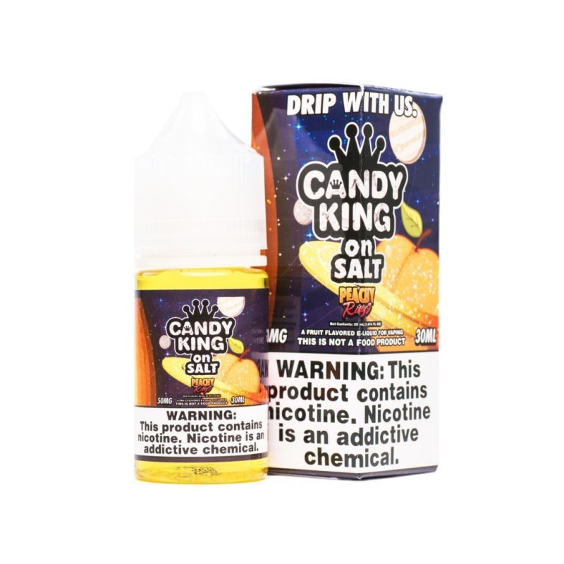 candy king on salt peachy rings 30ml eliquid 131765